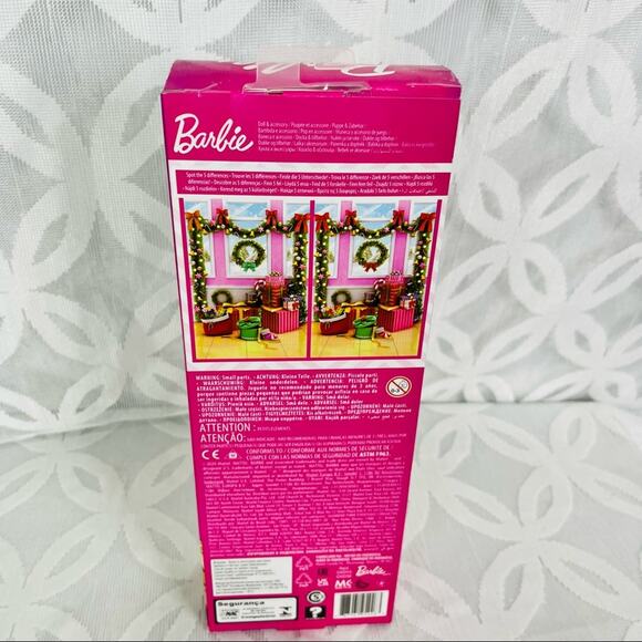Holiday Barbie 2020 Candy Cane Dress New in Box - Picture 6 of 7